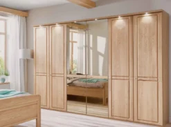 Cortina Kleiderschrank eiche mit Spiegel