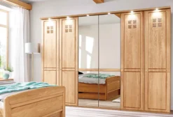 Cortina Kleiderschrank eiche mit Spiegel