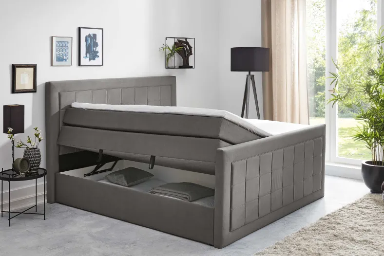 Cosima Boxspringbett 100x200 mit Bettkasten
