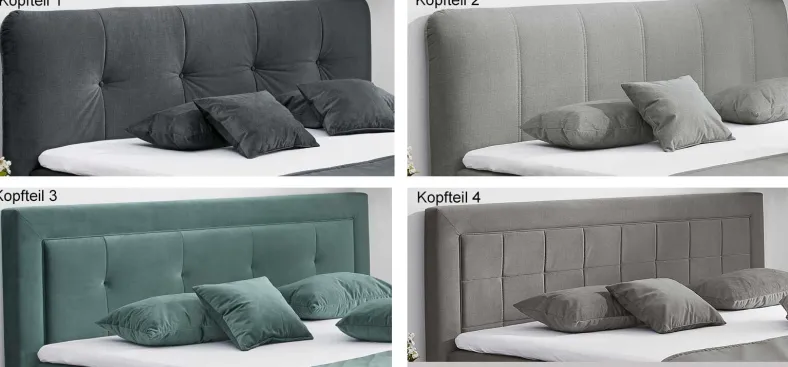 Cosima Boxspringbett 100x200 mit Bettkasten