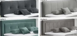 Cosima Boxspringbett 200x200 mit Bettkasten
