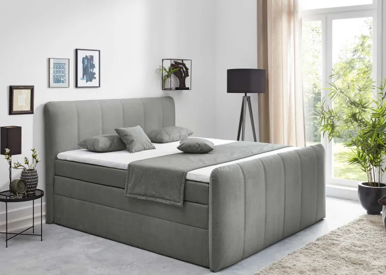 Cosima Boxspringbett 200x200 mit Bettkasten