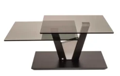 1019 Couchtisch drehbar 2 Ebenen