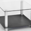 Couchtisch Glas Metall