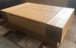 Couchtisch Holz mit Stauraum