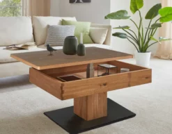 1855 Couchtisch Holz mit Stauraum