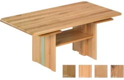 1690 Couchtisch Massivholz höhenverstellbar