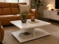 Couchtisch weiß quadratisch
