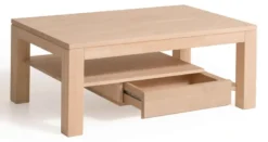 CS 060 Couchtisch Holz mit Stauraum