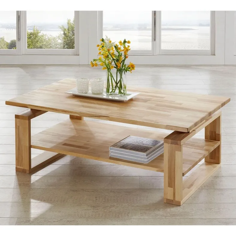 CT 50B Couchtisch Massivholz