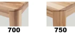CT700/750 Couchtisch Massivholz