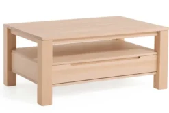 CT 102 Couchtisch mit Schublade Massivholz