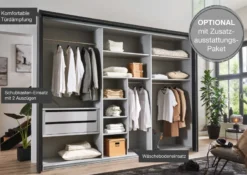 Denver Schwebetürschrank Glas
