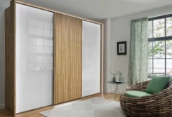 Denver Schwebetürschrank Glas