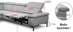 Detroit Ecksofa modern