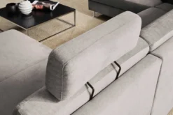 Dietsch Onyx Ecksofa mit Querschläfer in vielen Farben