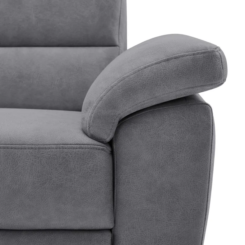 Dietsch Onyx Schlafsofa mit Ottomane in vielen Farben