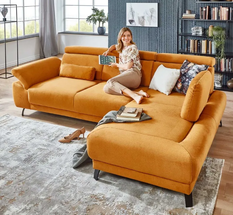 Dietsch Rhodos funktionale Wohnlandschaft Boxspring optional