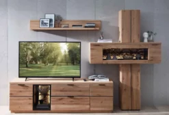 Donna Wohnwand Holz teilmassiv