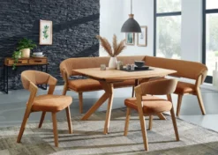 Eckbankgruppe Massivholz modern