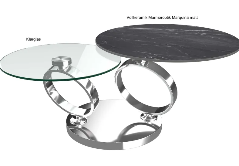 Eolia Couchtisch rund 2-teilig