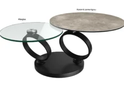 Eolia Couchtisch rund 2-teilig
