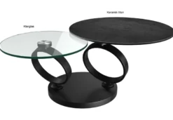 Eolia Couchtisch rund 2-teilig