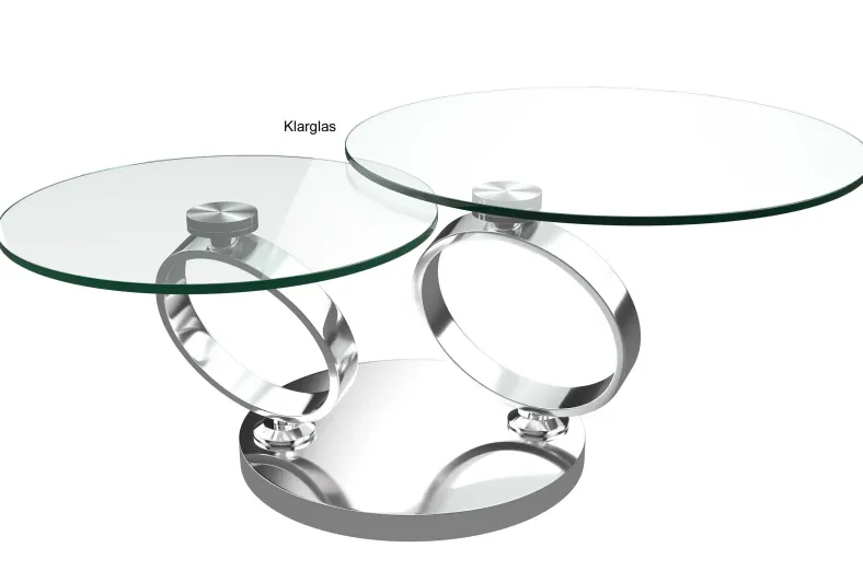 Eolia Couchtisch rund 2-teilig