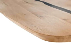 Esszimmertisch oval Holz