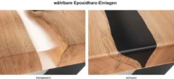 Esszimmertisch oval Holz