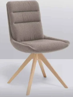 Felia Stühle mit Holzbeinen