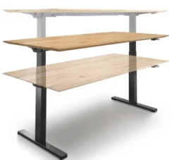 Florenz Stehschreibtisch höhenverstellbar Holz