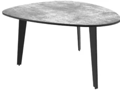 Galet Couchtisch Keramik grau