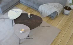 Galet Keramik Couchtisch