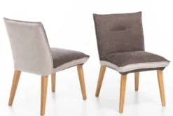 Genua Esszimmerstühle braun beige