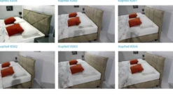 Granada Boxspringbett 180x200 mit Bettkasten