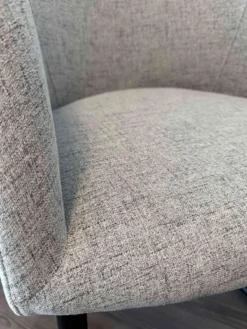 Grauer Schwingsessel 2er Set
