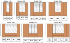 Graz Kleiderschrank mit Schubladen