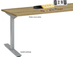 Höhenverstellbarer Schreibtisch elektrisch 160x80