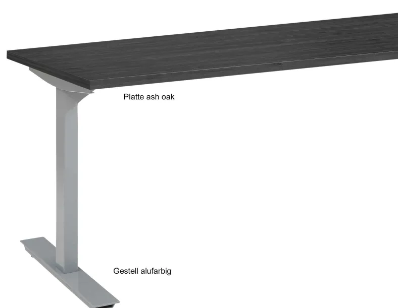 Höhenverstellbarer Schreibtisch elektrisch 160x80