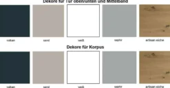 Includo Schwebetürenschrank mit Spiegel
