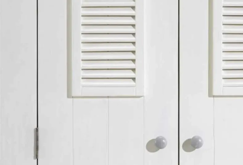 Infanskids Kleiderschrank weiß Kinder