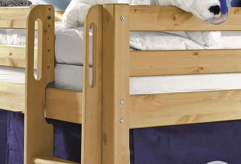 Infanskids Spielbett mit Rutsche