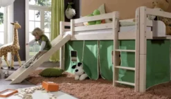 Infanskids Spielbett mit Rutsche