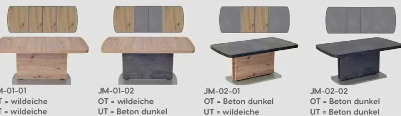 Jamaika Couchtisch ausziehbar höhenverstellbar
