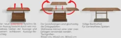 Jamaika Couchtisch ausziehbar höhenverstellbar