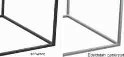 Julia Couchtisch Glas Metall