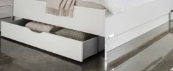 Kansas Bett mit Polsterkopfteil