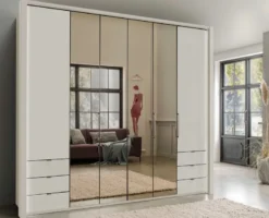 Kansas Kleiderschrank mit Schubladen 300 cm