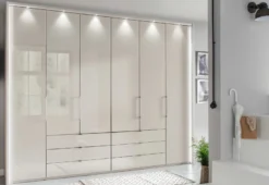 Kansas Kleiderschrank mit Schubladen 300 cm